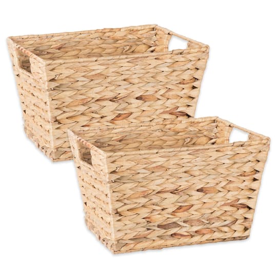 DII&#xAE; Medium Water Hyacinth Baskets, 2ct.